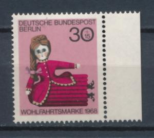 Germany, Berlin 1968 Scott 9nb59  MNH  - 30pf + 15pf, 19th century dolls