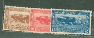 Egypt #108-110 Unused