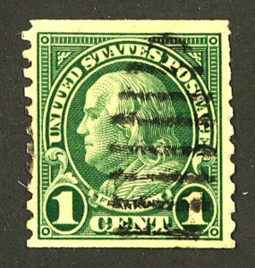 U.S. #597 USED