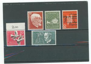 Germany 775////779 MNH