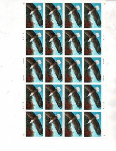 American Eagle $14 US Express Mail Postage Sheet #2542 VF MNH