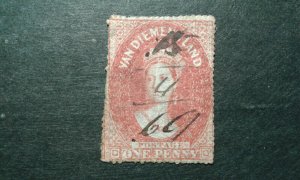 Australia/Tasmania #45 used serrate 19 thin e205 9304