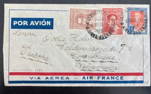 1935 Buenos Aires Argentina Airmail Cover To Copenhagen Denmark