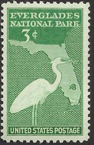 # 952 MINT NEVER HINGED EVERGLADES NATIONAL PARK