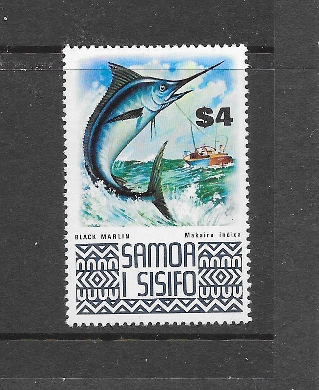 FISH - SAMOA #378B BLACK MARLIN MH