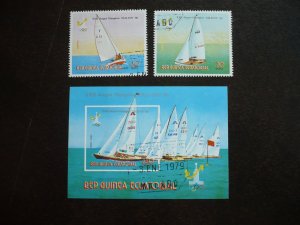 Stamps - Equatorial Guinea - Scott# 7805,7808,7815 - CTO Part Set of 3 Stamps