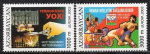 EUROPA 2003 - Azerbaijan - Poster Art - MNH