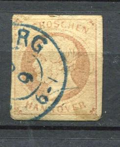 Germany 1861 Mi 19 Used Hanover 3698
