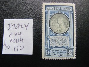 ITALY 1932 MNH  SC C34  SET XF $110 (152)