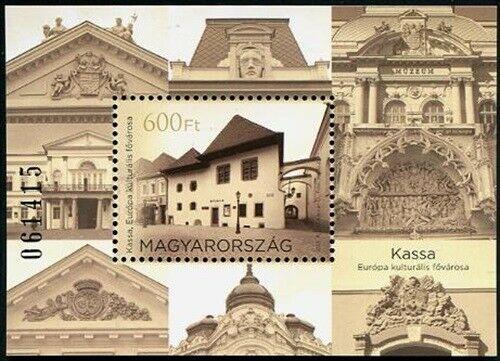 HERRICKSTAMP HUNGARY Sc.# 4260 Kassa City Souvenir Sheet