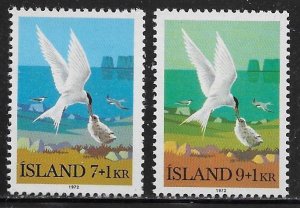 Iceland Scott #'s B23 - B24 MNH