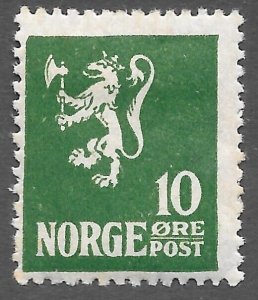 Norway (1922) - Scott # 100,   MH