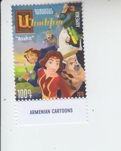 2018 Armenia Cartoons (Scott 1171) MNH