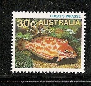 Australia 1984-86 marine life stamp perf 14x14 1/2  MNH  908