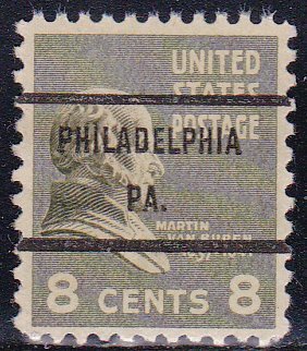 Precancel - Philadelphia, PA PSS 813-71 - Bureau Issue