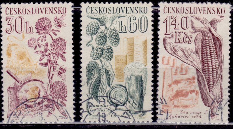 Czechoslovakia, 1961, Agricultural Produce, used