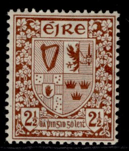 IRELAND GVI SG115, 2½d red-brown, M MINT. Cat £16.