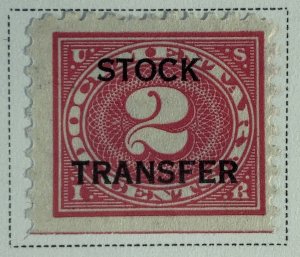 AlexStamps UNITED STATES #RD25 VF Mint 