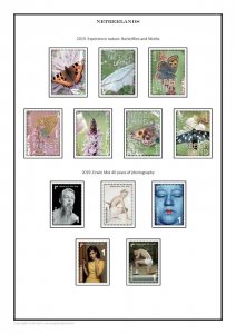 Netherlands Nederland 1852-2020 PDF(DIGITAL) STAMP ALBUM PAGES