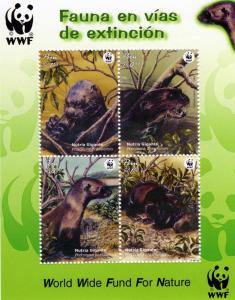 Peru 2004 WWF Sheet Perforated mnh.vf scott#1433