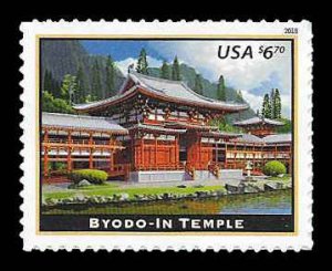 PCBstamps  US #5257 $6.70 Byodo-In Temple, MNH, (16)