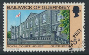 Guernsey SG 145  SC# 141 Christmas 1976 First Day of issue cancel see scan