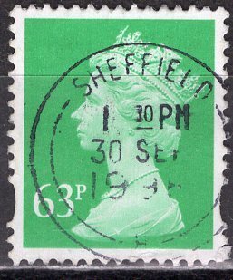 Great Britain; 1996: Sc. # MH235:  Used Single Stamp