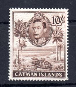 Cayman Islands KGVI 1938 10/- mint MH SG126 WS11526