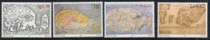 MALTA SG1401/4 2005 OLD MAPS MNH