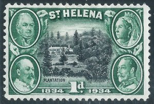 St Helena, Sc #102, 1d MH