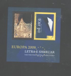 KOSOVO 2008  EUROPE  MS#103 MNH