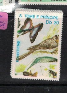 St Thomas & Principe Butterfly SC 898-802 MNH (4exy)