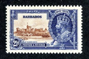 1935 Barbados  Sc # 188 mnh** cv. $3.60 ( 451 JUB )