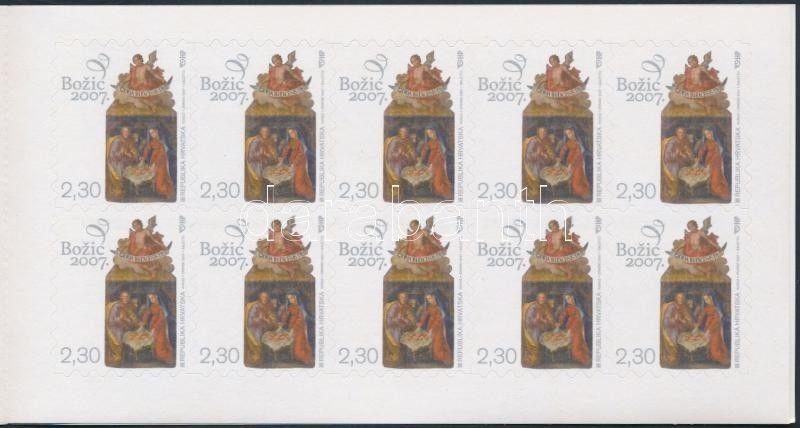 Croatia stamp Christmas stamp booklet MNH 2007 Mi MH 0-26 (827) WS195996