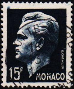 Monaco.1950 15f S.G.432 Fine Used