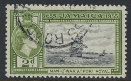 Jamaica SG 155  Used / Fine Used   SC# 155 Tercentenary  UPU   see details