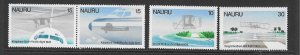 NAURU SG200/3 1979 FLIGHT ANNIVERSARYS MNH