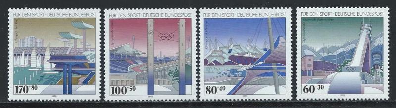 GERMANY SC# B741-4 VF MNH 1993