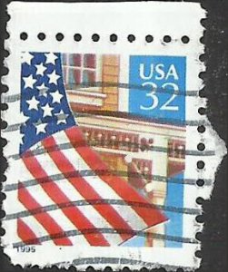 # 2897 USED FLAG OVER PORCH