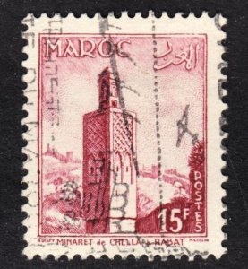 French Morocco Scott 320 F to VF used.  FREE...