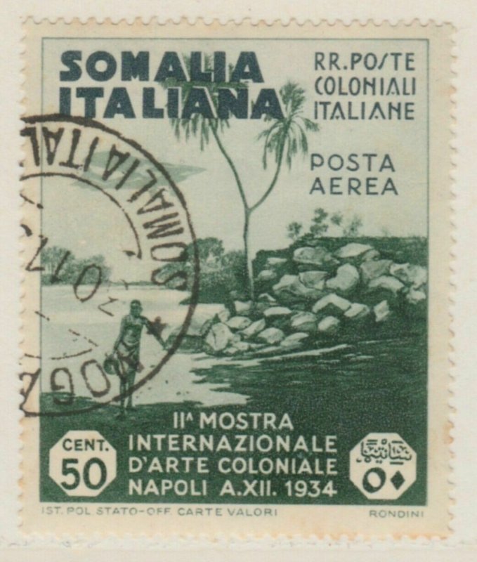 Somalia Colonial Art 1938 50c used Italy Colonies Italy Colony a18p14f202 