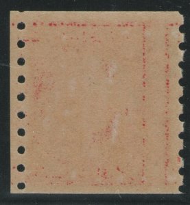 US MNH Scott # 413 Washington Coil Perf 8.5 XF - some gum spots (1 Stamp)