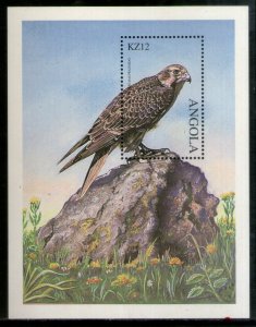 Angola 2000 Eagle Birds of Prey Wildlife Animal Sc 1147 M/s MNH # 5966