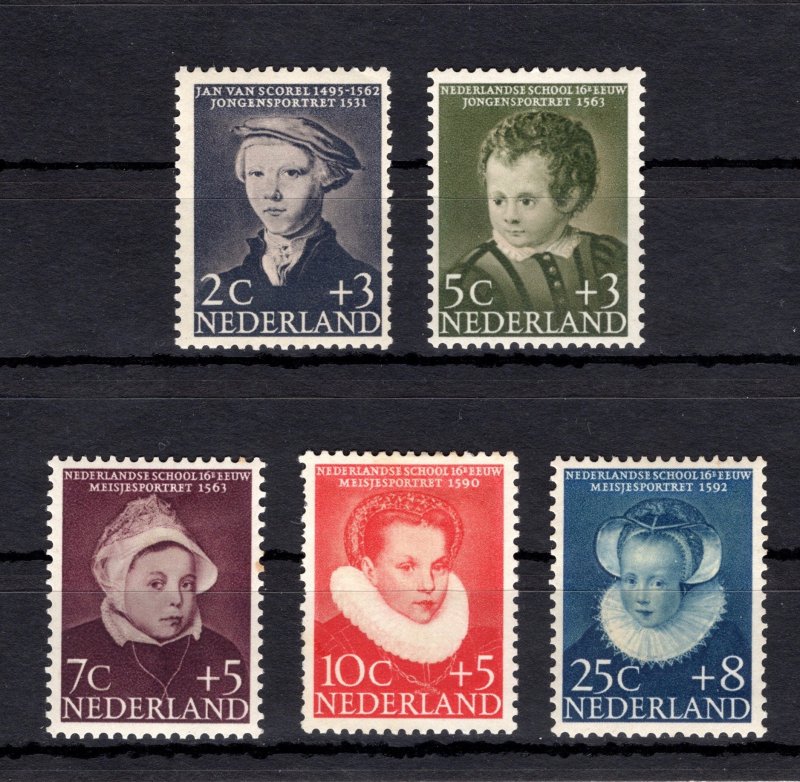 Netherlands 1956 Child Welfare Trust Set [Unused]