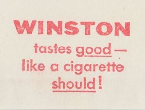 Meter top cut USA 1955 Cigarette - Winston