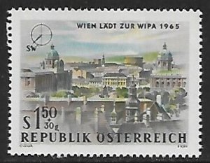 Austria # B311 - Vieuw of Vienna (SW) - MNH