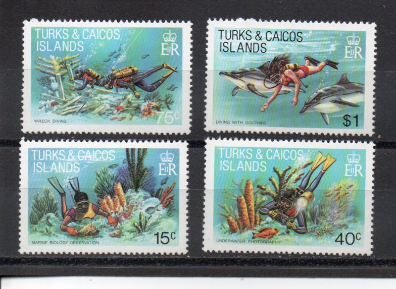 Turks and Caicos 491-494 MNH