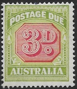 Australia J-67  1938   3d  fine mint - hinged