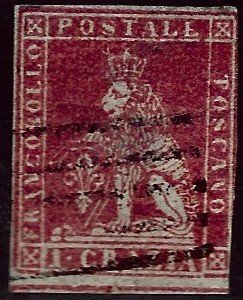 Italian Tuscany SC#4 Used Clean F-VF SCV$175.00...Bargain in Demand!