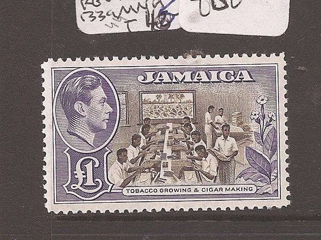 Jamaica KGVI £1 SG 133a MNH (7avj)